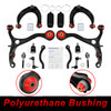 Front Upper Lower Control Arms Tie Rods Sway Bars for 2008-2012 Honda Accord