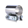 2" T304 Stainless Steel Butt Joint Band Exhaust Clamp Sleeve Coupler 2Pcs