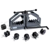 Tube Roller Bender Max 1-1/2" Manual Tube Pipe Roller Bender with 6 Dies