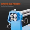 Sheet Metal Slip Roller Machine 24'' x 16 Gauge with φ1.49 in Roller
