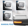 Pair Chrome Power Heated Tow Mirrors w/ Streamer Signal For 2004-2014 Ford F150