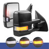 Power Heated Tow Mirrors w/ Turn Signal for 1999-2016 Ford F250 F350 F450 F550