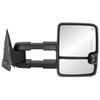 2X White Painted Power Heated Tow Mirrors For 2008-13 Silverado 1500 2500HD 3500