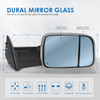 Power Heated Tow Mirrors w/ Temperature Sensor For 09-18 Ram 1500/2500/3500