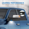Power Heated Tow Mirrors w/ Temperature Sensor For 09-18 Ram 1500/2500/3500