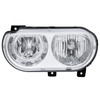 2X Chrome Headlights Headlamps Assembly For 2008-2014 Dodge Challenger