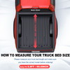 4 Fold 5.8FT Hard Truck Tonneau Cover For 2014-2018 Chevy Silverado GMC Sierra
