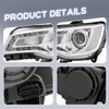 Pair Front Chrome Projector Headlights Assembly For 2011-2023 Chrysler 300