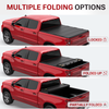 5.8FT 4 Fold Hard Truck Bed Tonneau Cover For 2019-2026 Silverado Sierra 1500