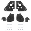 Pair Power Heated Tow Mirrors For 1998-2001 Dodge Ram w/ White Running Light
