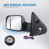 Power Heated Tow Mirrors White Running Light For 02-08 Ram 1500 03-09 Ram 2500