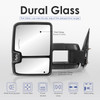 Power Heated Tow Mirrors w/ Turn light For 99-02 Silverado Sierra 1500 2500 3500