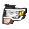 Pair LED DRL Headlights Assembly w/ Sequential Signal For 2009-2014 Ford F-150