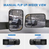 Power Heated Tow Mirrors White Running Light For 02-08 Ram 1500 03-09 2500 3500