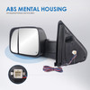 Power Heated Tow Mirrors White Running Light For 02-08 Ram 1500 03-09 2500 3500