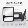 2X Power Heated Tow Mirrors For 2007-2013 GMC Sierra/Yukon Chevy Silverado 1500