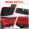 Black Steel Rear Bumper For 2009-2018 Dodge Ram 1500 w/ Dual Exhaust w/o Sensor