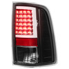 2X Black Housing LED Tail Lights Rear Lamps For 2009-18 Dodge Ram 1500 2500 3500