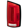 2X Red LED Rear Lamps Tail Lights For 2002-2006 Ram 1500 2003-2006 Ram 2500 3500