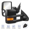 Power Heated Tow Mirror w/ Smoke Signal For 2014-2018 Chevy Silverado GMC Sierra