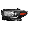Pair LED DRL Headlights Assembly w/ Black Housing For 2016-2021 Toyota Tacoma