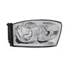 Pair Chrome Headlights Assembly For 2006-2008 Dodge Ram 1500 06-09 Ram 2500 3500