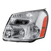 2X Front Lamps Headlights Assembly For 2005-2009 Chevy Equinox Chrome Housing