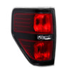 2X Black Housing Tail Lights Assembly For 2009-2014 Ford F-150 F150 Pickup LH+RH