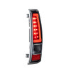 2X Black LED Rear Lamps Tail Lights For 2003-06 Chevy Silverado GMC Sierra 1500