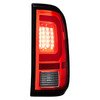 New Pair Red LED Rear Tail Lights For 2008-2015 F250 F350 F450 F550 Super Duty