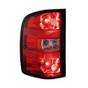 Pair Tail Lights Rear Lamps w/ Bulbs For 2007-2013 Chevy Silverado GMC Sierra