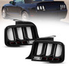 2X Smoke Tail Lights Rear Lamps For 2005-2009 Ford Mustang 4.0L 4.6L LH+RH