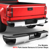 Chrome Rear Bumper For 2014-2018 Chevy Silverado GMC Sierra 1500 w/ Sensor Hole