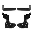 Rear Chrome Bumper W/ Sensor Hole For 2014-2018 Chevy Silverado GMC Sierra 1500