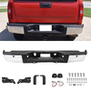 Chrome Rear Steel Bumper For 2007-2013 Chevy Silverado GMC Sierra 1500 GM1103148