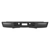 For 2007-2013 Chevy Silverado GMC Sierra 1500 Black Rear Bumper w/o Sensor Hole