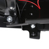 For 2007-2013 Chevy Silverado GMC Sierra 1500 Black Rear Bumper w/o Sensor Hole