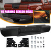 For 2005-2021 Nissan Frontier Black Rear Step Bumper Assembly W/O Sensor Holes