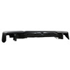For 2005-2021 Nissan Frontier Black Rear Step Bumper Assembly W/O Sensor Holes