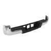 Chrome Steel Rear Step Bumper Assembly W/Sensor Hole For 2016-2023 Toyota Tacoma