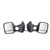 Tow Mirror Power Heated Textured Black Pair Set of 2 for Titan SE Pro-4X New