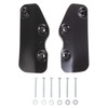 Tow Mirror Power Heated Textured Black Pair Set of 2 for Titan SE Pro-4X New