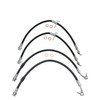 Brake Hose Set Fits 2011-2014 Ford Edge 2011-2015 Lincoln MKX