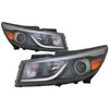 Left And Right Halogen Headlight Set Fits 15-18 Kia Sedona CAPA Certified