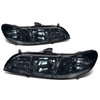 98-02 Honda Accord Headlights - Smoked Housing Clear Corner