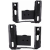 Front Bumper Mounting Plates for 1999-2000 Ford Ranger; CAPA Certified