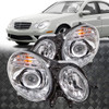 Headlights Set For 2006-2009 Mercedes-Benz E-Class 4D W211 06/30/06 to 09 E-350