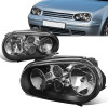 99-06 Volkswagen Golf Cabrio Projector Headlights - Black Housing