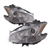 Fits 2009-2014 Nissan Maxima Type Headlight NI2502177 NI2503177 Halogen Chrome