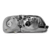 Halogen Crystal Headlight Set with Chrome Housing Fits 1997-2003 Ford F-150